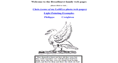 Desktop Screenshot of broadhurst-family.co.uk